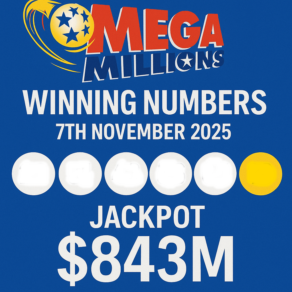 Mega Millions Results 7 November 2025