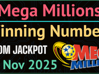 Mega Millions Drawing Results 11/21/2025 Winning Numbers 21 November 2025