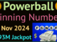 Powerball Drawing Results 11/19/2025 Winning Numbers