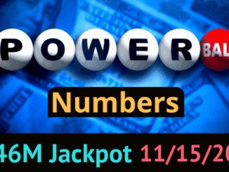 Powerball drawing results 11/15/2025 winning numbers
