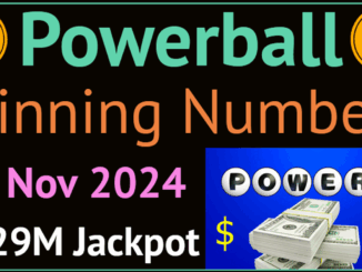 Powerball Drawing Results 11-22-2025 Winning Numbers 22 November