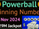 Powerball Drawing Results 11-22-2025 Winning Numbers 22 November